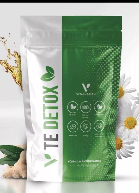 Vital Health V DETOX Herbal Tea 3 Weeks Supply Free Shipping