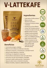 V -Lattekafe Functional Coffee Vitalhealth Dietary Supplement