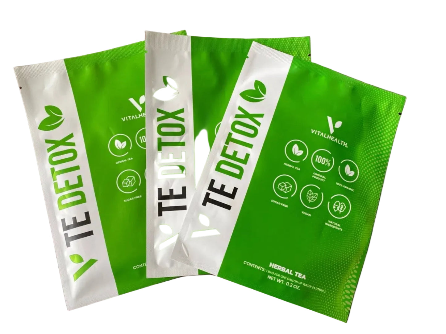 Vital Health V DETOX Herbal Tea 3 Weeks Supply Free Shipping