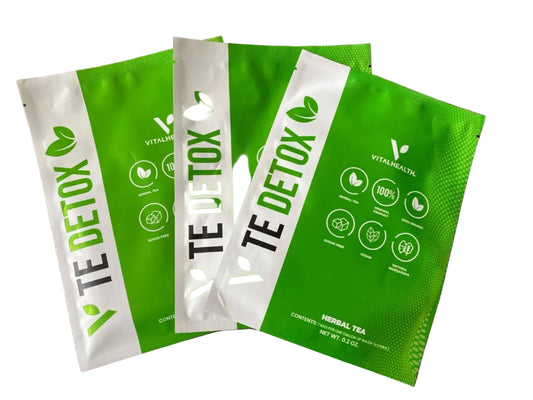 Vital Health V DETOX Herbal Tea 3 Weeks Supply Free Shipping