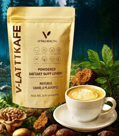 V -Lattekafe Functional Coffee Vitalhealth Dietary Supplement