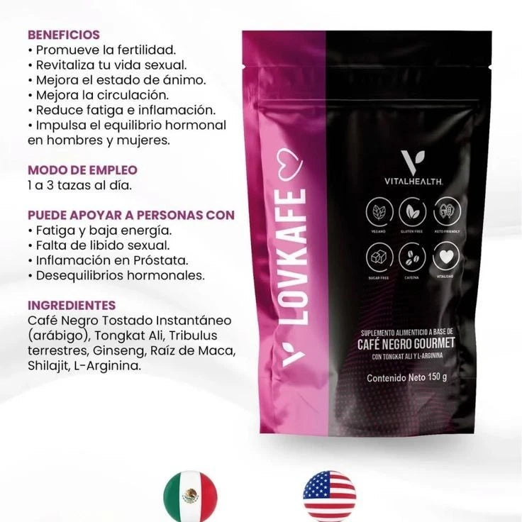 TongKatALI Performance Enhancing Coffee By Vital health Fast Shipping