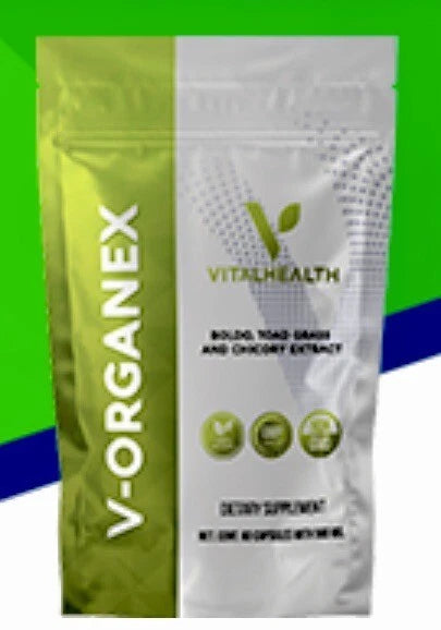 Vital Health V-Organex 60 Capules, Immune & Liver Support Fast Shipping