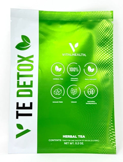 Vital Health V DETOX Herbal Tea 3 Weeks Supply Free Shipping